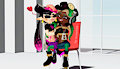 Marina kidnapped by her Pop Idol (with Variants) by OscarVelazquez