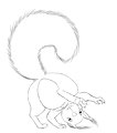 cute squirrel butt by sqrl