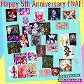 FNAF Theme Songs | Happy 5th Anniversary FNaF 🎉 by missferxani