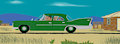 Navajo Cougar Family's New Car by moyomongoose