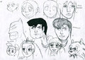 Practice faces