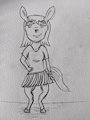 Nameless horse-girl by Newtype89