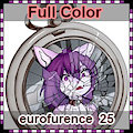 Eurofurence 25 - Badge by EcchiNemi