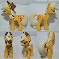 (Sold) My Little Pony Applejack plush by BananaBeans