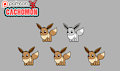 Eevee - Swing Action [WIP shimeji][animated]