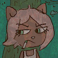 Lamia taking a breather by Lamia