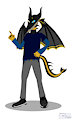 Jeremy the Golden Dragon by Jeremythedragon