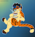 Tea Time Tiger