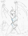 Shark swimsuit