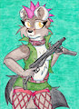 Armed Anthros: Sten Mk II