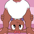 Amy's Diaper Butt -By Tato- by DanielMania123