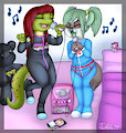 Dook and Chloe's Sleepover