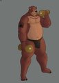 Brudo Kumakoshi [Colored] by CheezyPeanutButter