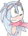 Sonic Smiling by SonAmyFan52