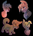 Angel Sketches 4 by Wugi