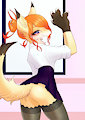 Fox Girl by unousaya