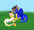 Feral Dragon Romance