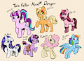 Twin Fates designs by VioletEchoes