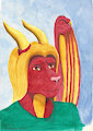 Finally A Self Portrait by DothralaceDragon