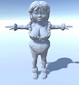 Christi Low-Poly Model Gif