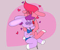 Enid and Red Action cuddles!