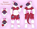 Beepsi Reference Sheet by TheFoxyDragon