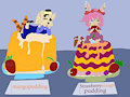 (Planed com) flan and missy dessert pinups