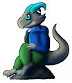 Sitting Bold by Draconix