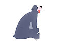 The Bear Waiting Patiently by Spray110