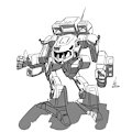 Sketch Comm Kraz: Big Fox OmniMech