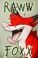 Raww Foxx Badge