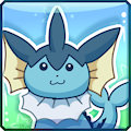 Vaporeon Icon Free to Use by Uluri