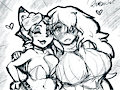 Out with a friend