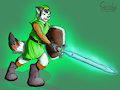 Ion Cosplaying as Link (ALTTP)