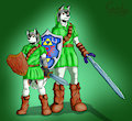 Ion Cosplaying as Link (OoT)
