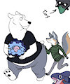 Pokemon Go Furry by lizacoyote