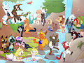 Fun in the forest