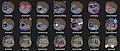 Kyra + Amon emotes by Perpleon