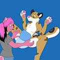 changing a diaper by ShinesArt