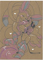 Sweet Haze and Sylveon hugging
