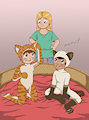 catboy pets by Chica
