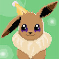 Pixel Eevee by Baylong
