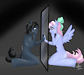 The other side of the mirror... Commision for Nic_Love