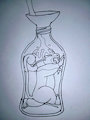 Mouse in a bottle