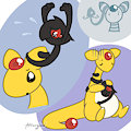 Anxiety-Fearsona Yamask by Afterglow