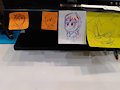 Doodles in my work xD