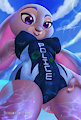 Patreon Extra - Judy Hopps Police Swimsuit Ver. by SciFiCat