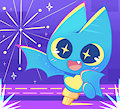 Sparkly Bat by DrioSawm