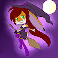 Witchy bunny by RallyFox