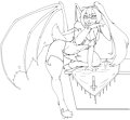 Succubunny needs a victim err... volunteer by RallyFox
